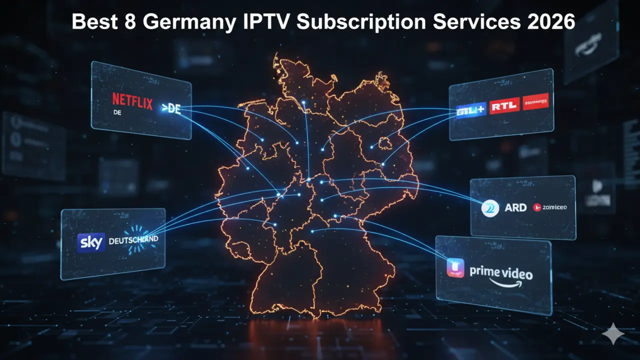 Best 8 Germany IPTV Subscription Services 2026