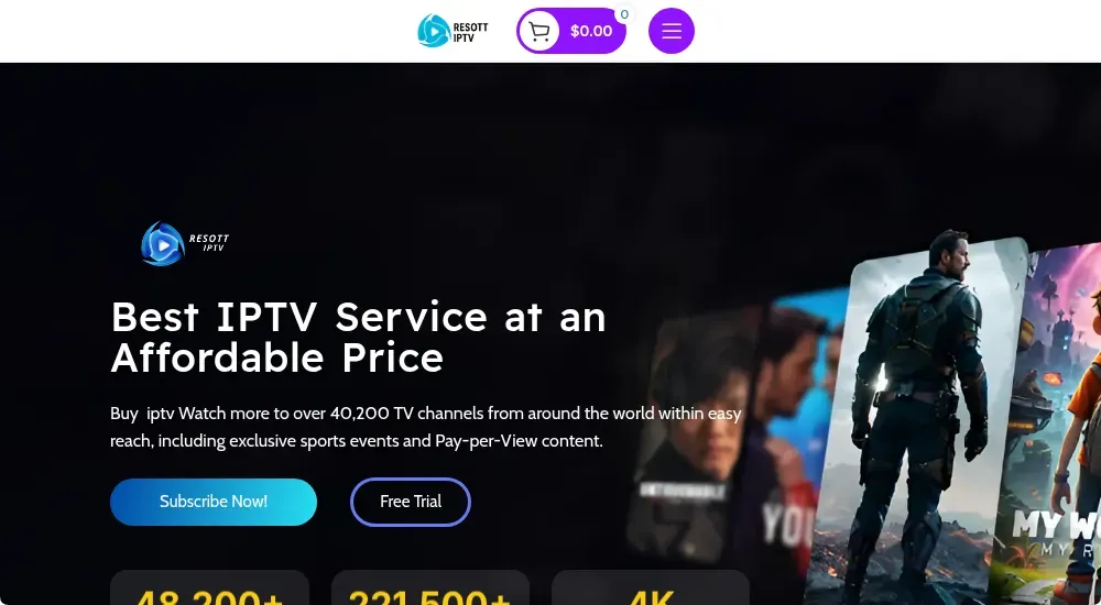 5 best IPTV free trial services for 2026. Test streaming quality, channels & features before subscribing. Find your perfect match today.