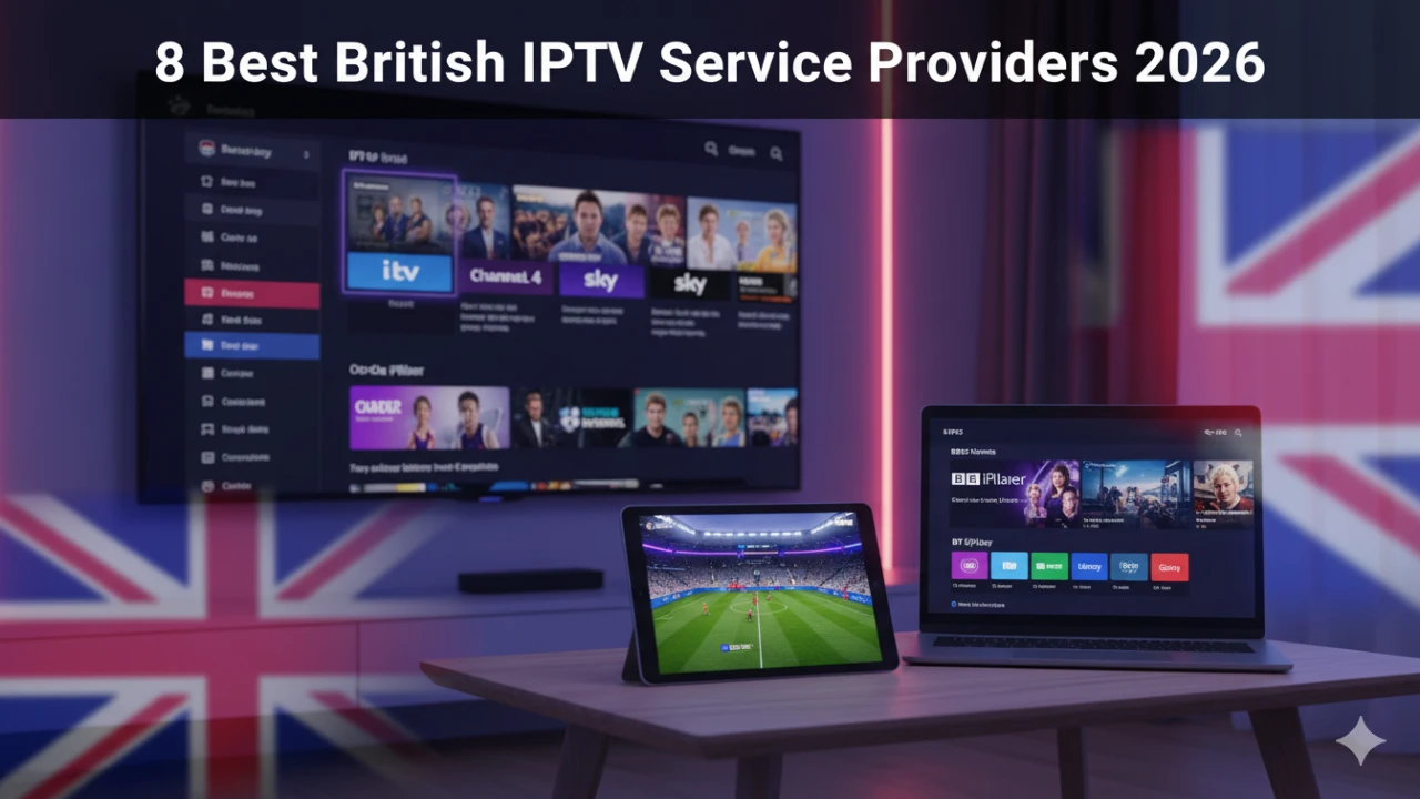 8 Best British IPTV Service Providers 2026
