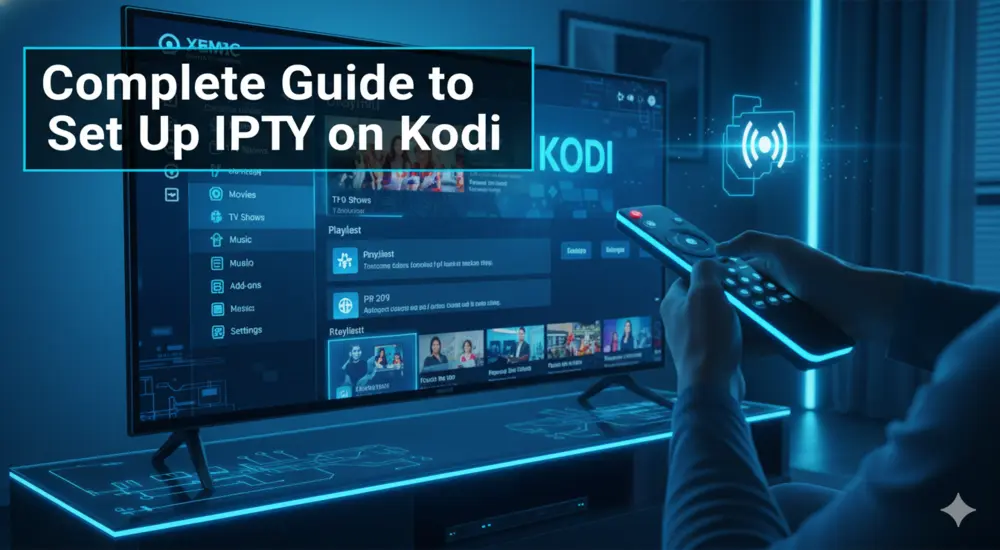 Complete Guide to Set Up IPTV on Kodi