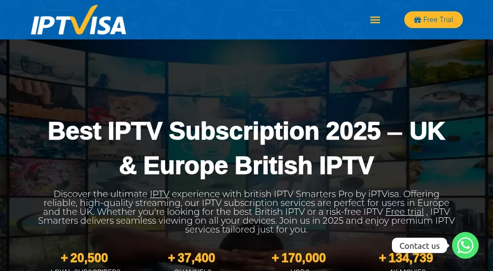 7 Best IPTV British Service Providers 2026