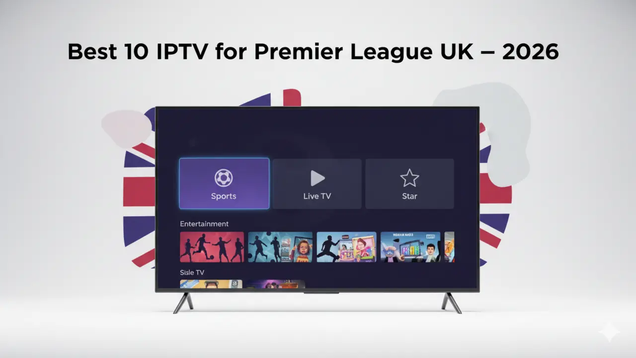 Best 10 IPTV for Premier League UK 2026 3PM Kickoffs & 4K Ranked