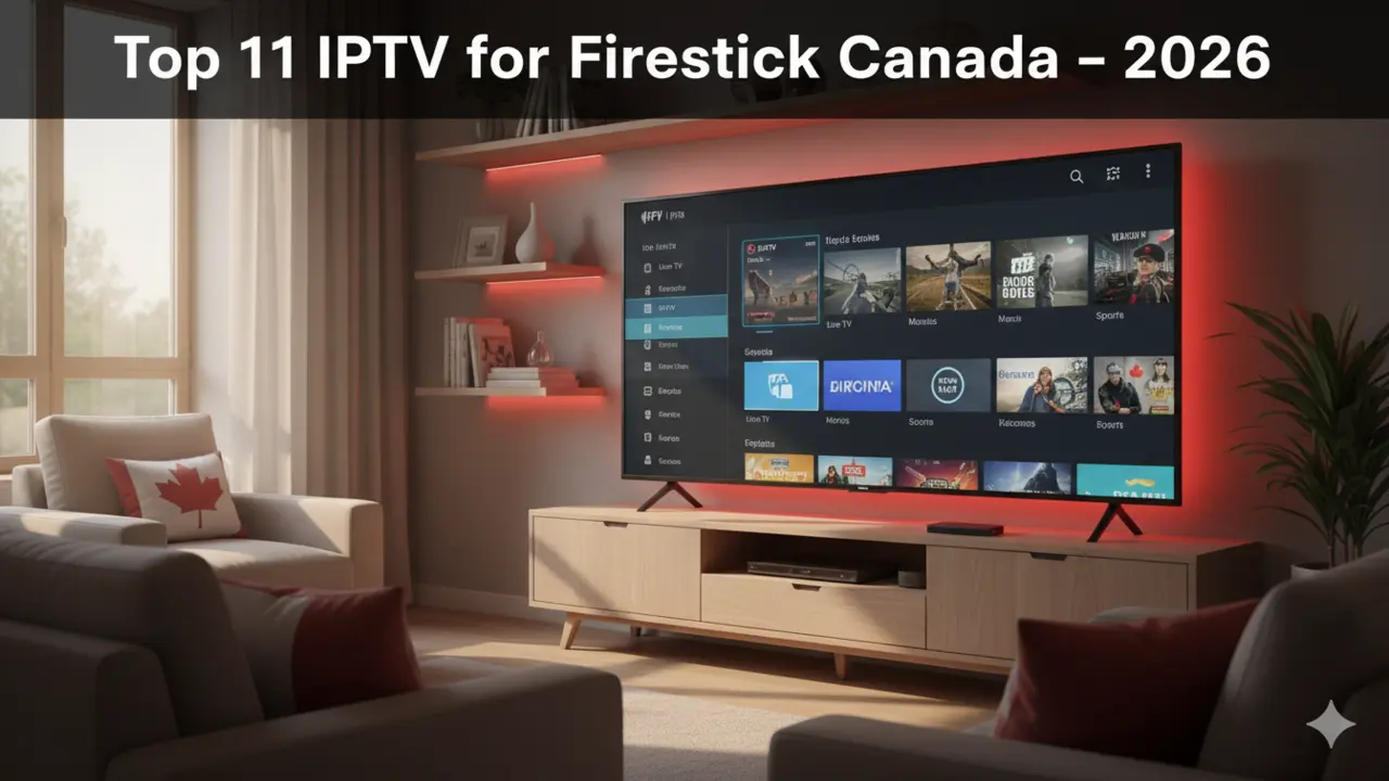 Best 11 IPTV for Firestick Canada 2026