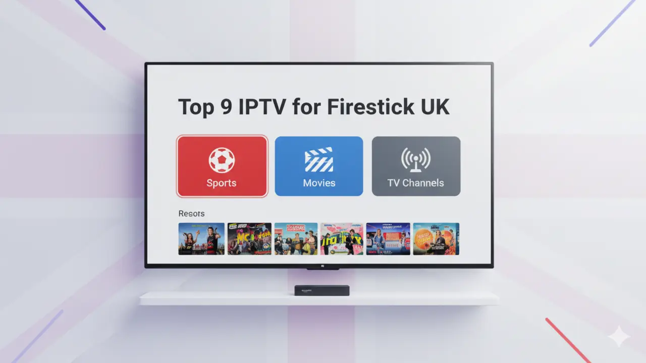 Best 9 IPTV Subscriptions for Firestick UK 4K & Anti-Freeze (2026)