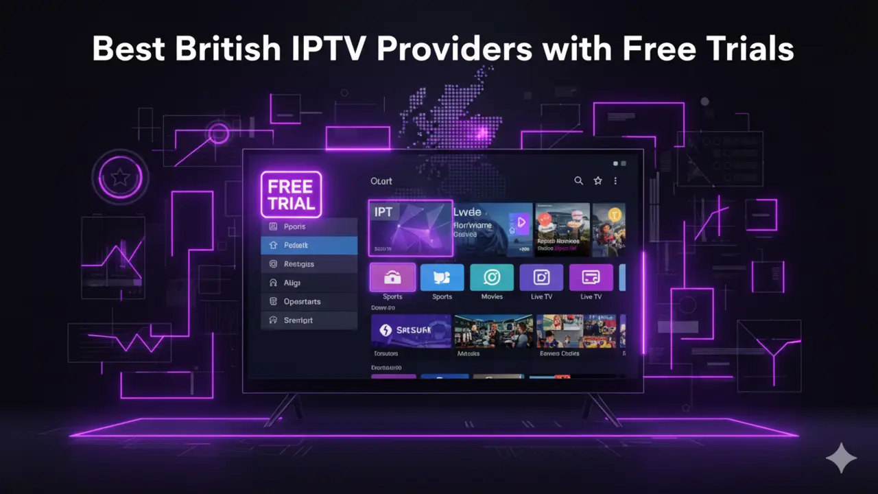 Best British IPTV Providers with Free Trials